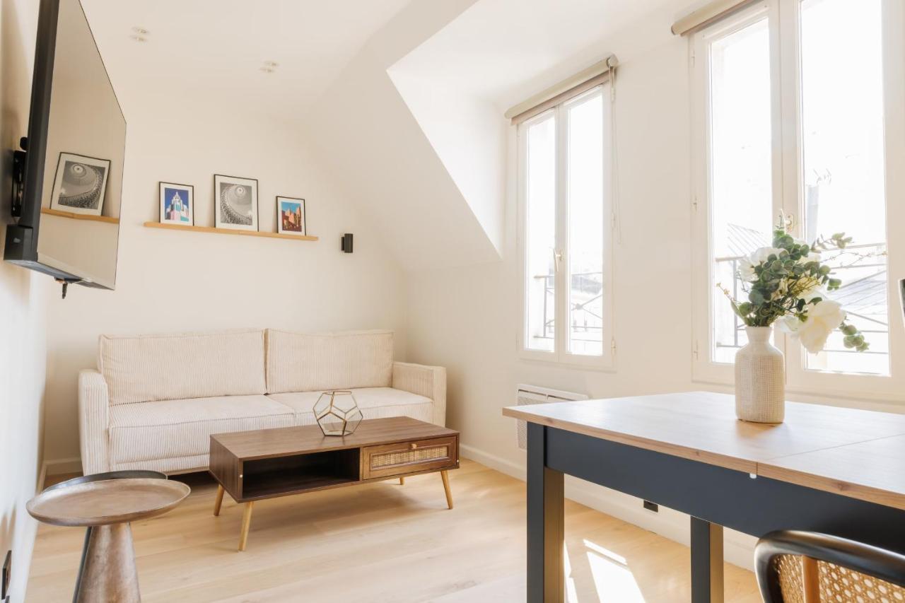 Elegant Apartment - 2Br - 6P - Sentier Párizs Kültér fotó